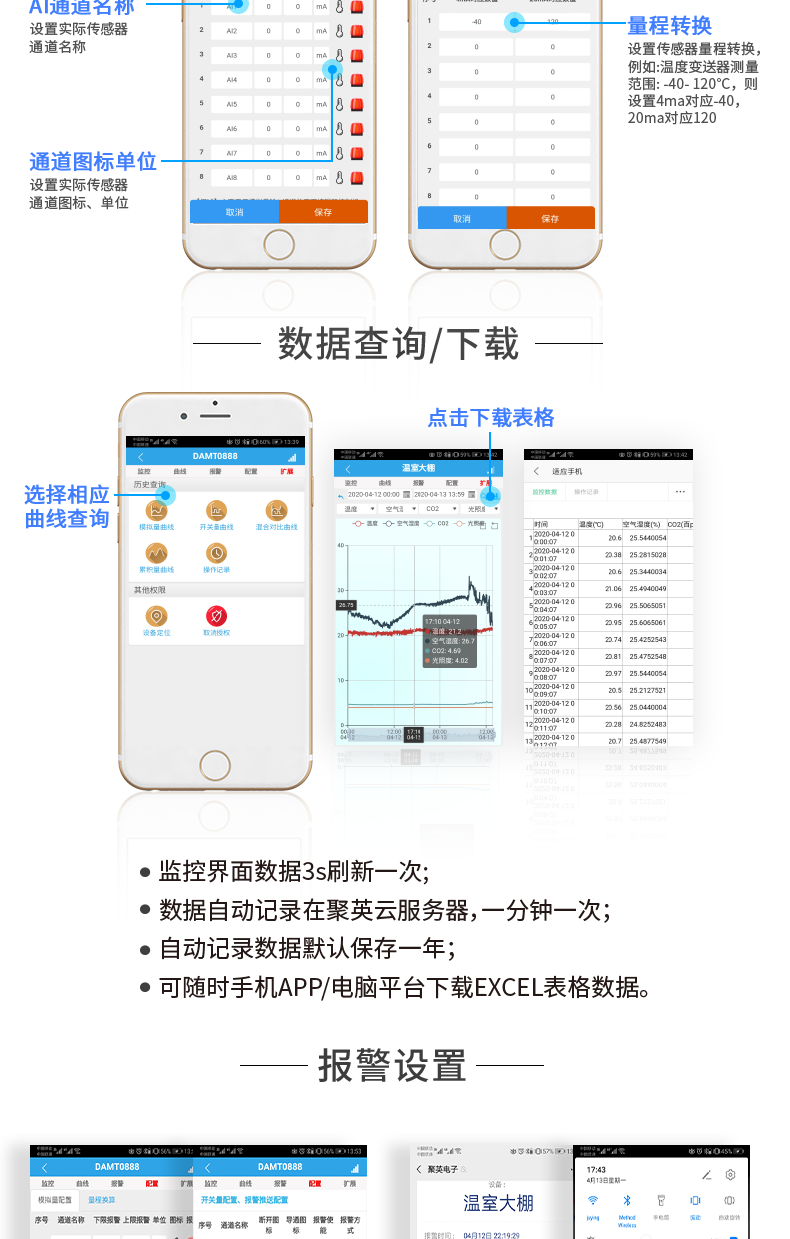 远程测控 DAM-PT12 温度采集？樵破教ㄉ柚