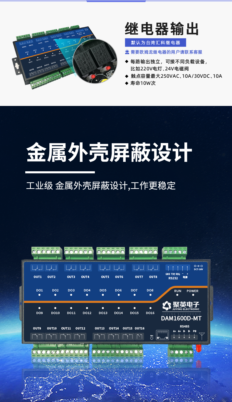 DAM1600D-MT 工业级I/O？樯杓铺氐