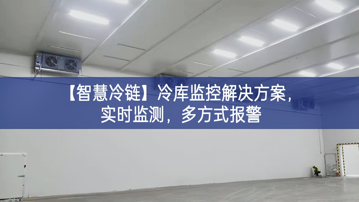 【智慧冷链】冷库监控解决方案，实时监测，多方式报警