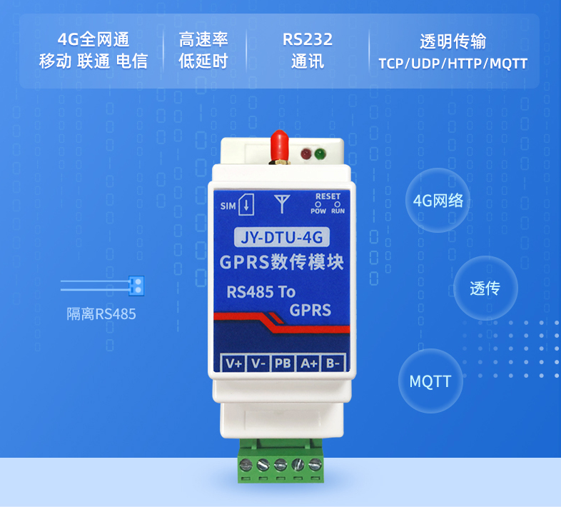 聚英JY-DTU-4G GPRS数传？