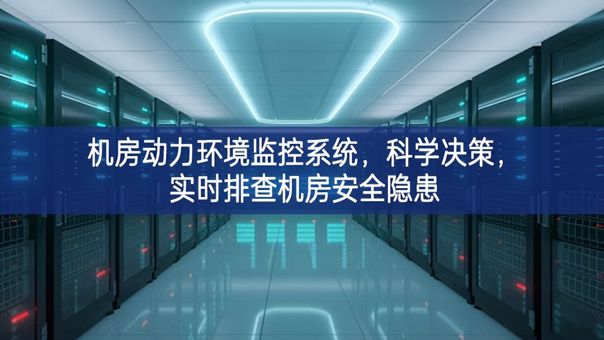 机房动力环境监控系统，科学决策，实时排查机房安全隐患