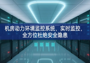 机房动力环境监控系统，实时监控，全方位杜绝安全隐患