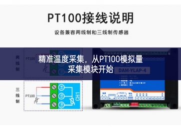 精准温度采集，从PT100模拟量采集？榭