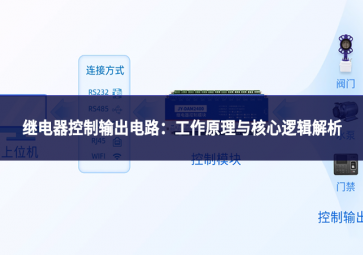 继电器控制输出电路：工作原理与核心逻辑解析