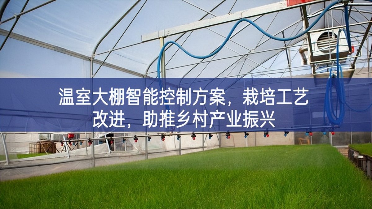 温室大棚智能控制方案，栽培工艺改进，助推乡村产业振兴