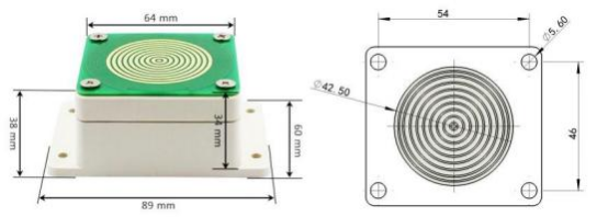 聚英雨雪传感器安装尺寸