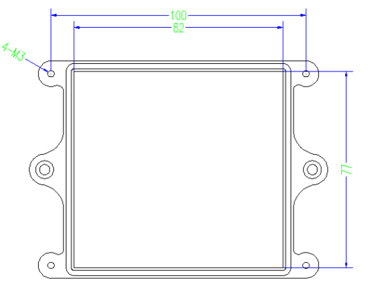 光照传感器产品尺寸