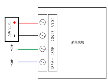 有机蒸汽传感器RS485接线