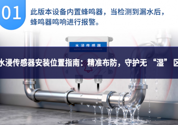 水浸传感器安装位置指南：精准布防，守护无 “湿” 区